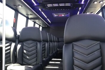 South Bend Minibus Interior