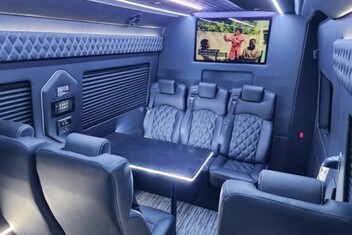South Bend Sprinter Van Interior